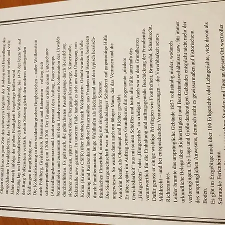 & Erbgericht Hoehenlage 850m Affittacamere 3*